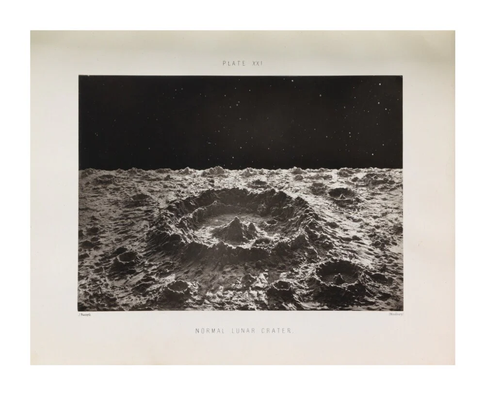 Plate XXI, 'Normal Lunar Crater' - Image 63