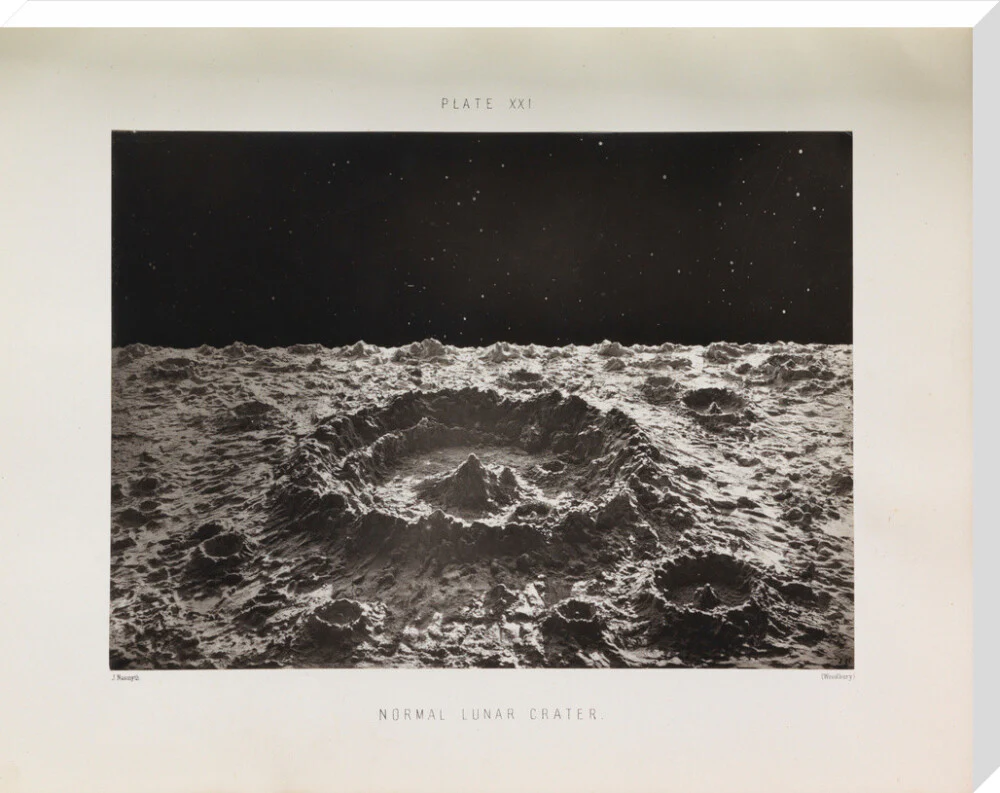 Plate XXI, 'Normal Lunar Crater' - Image 67