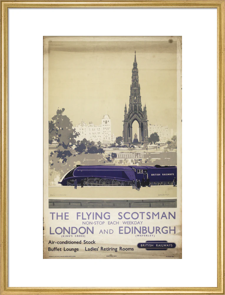 The Flying Scotsman, Non-stop each Weekday, by Frank Henry Mason, about 1950 - Image 20