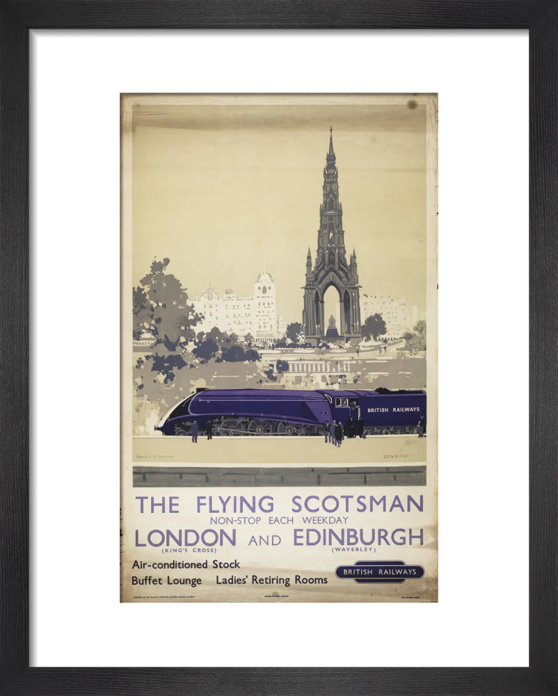 The Flying Scotsman, Non-stop each Weekday, by Frank Henry Mason, about 1950 - Image 36