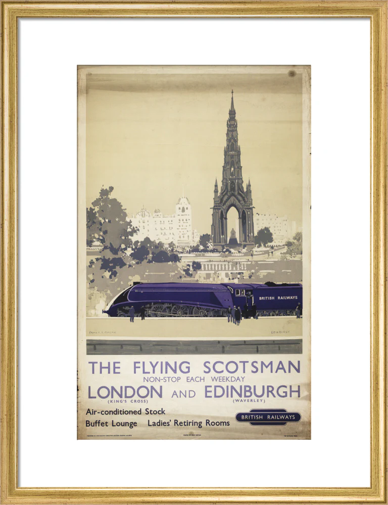 The Flying Scotsman, Non-stop each Weekday, by Frank Henry Mason, about 1950 - Image 48