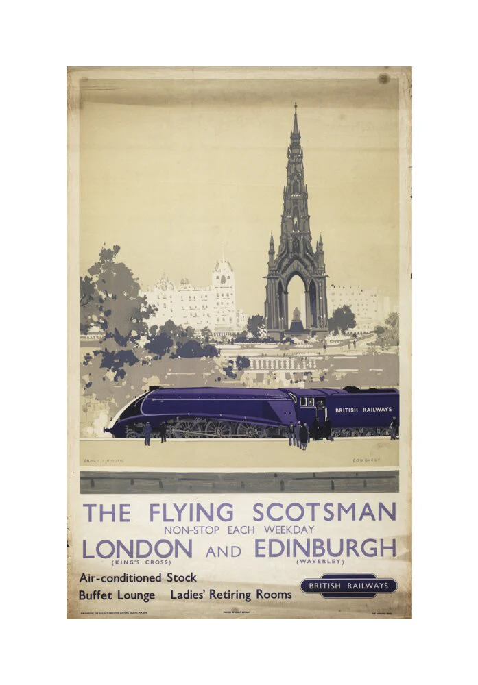 The Flying Scotsman, Non-stop each Weekday, by Frank Henry Mason, about 1950 - Image 61