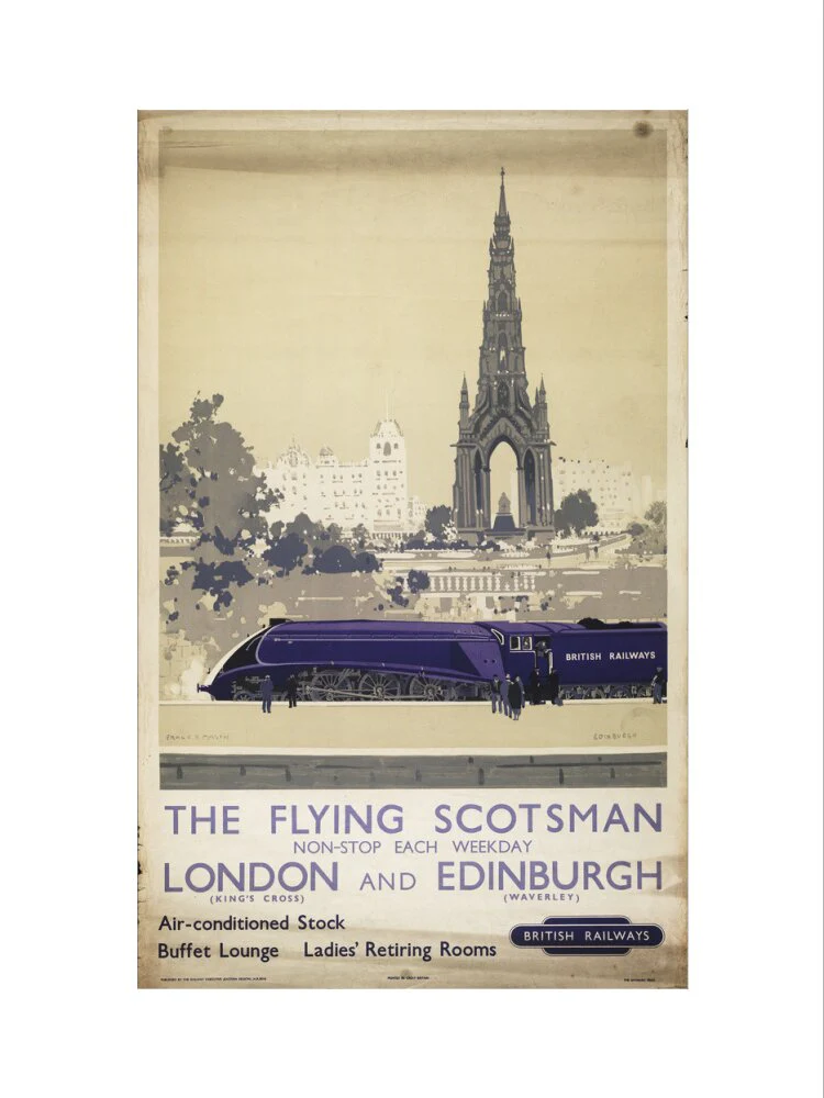 The Flying Scotsman, Non-stop each Weekday, by Frank Henry Mason, about 1950 - Image 7