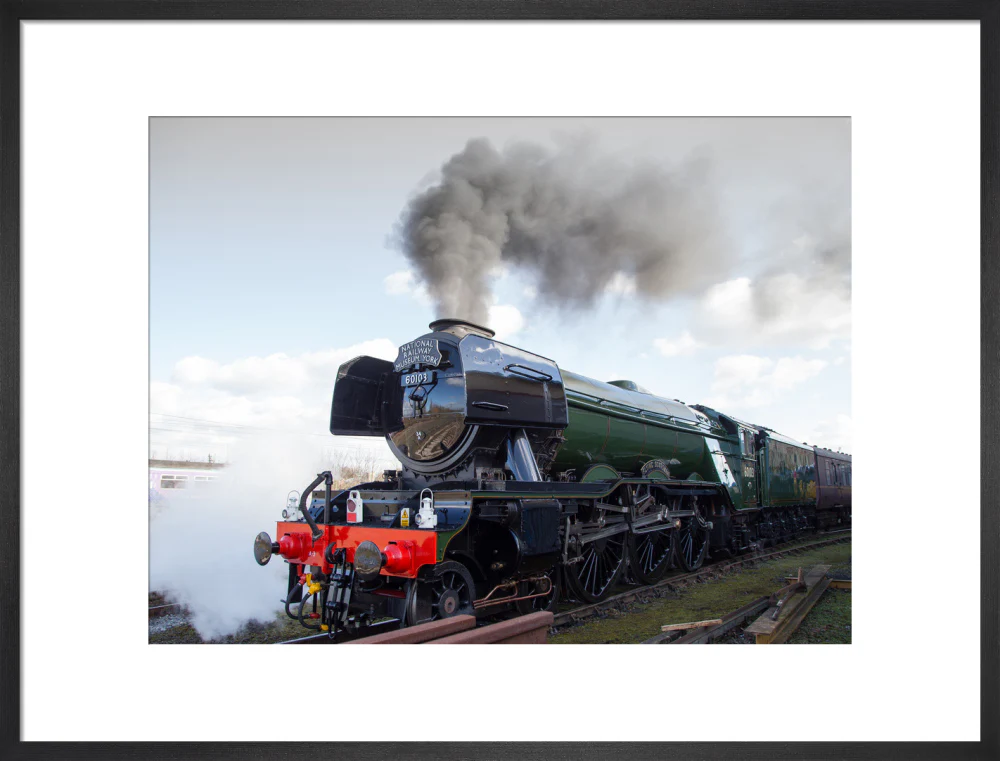 Flying Scotsman locomotive leaving the National Railway Museum, 2016. - Image 18