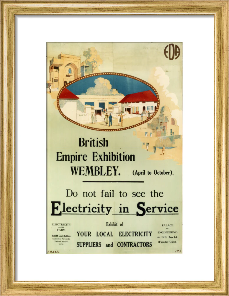 'Electricity in Service' stand at the British Empire Exhibition,Wembley, 1924. - Image 10