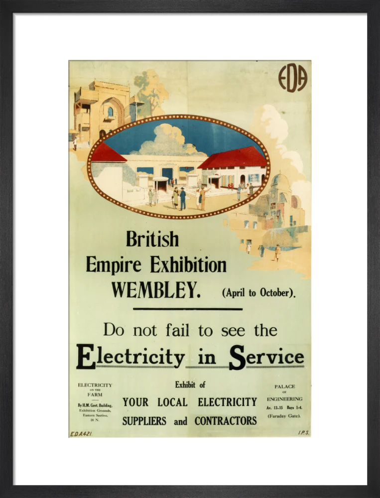 'Electricity in Service' stand at the British Empire Exhibition,Wembley, 1924. - Image 13