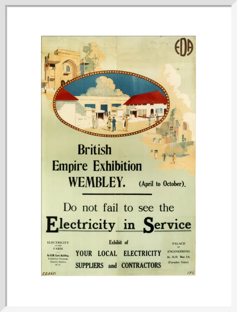 'Electricity in Service' stand at the British Empire Exhibition,Wembley, 1924. - Image 19