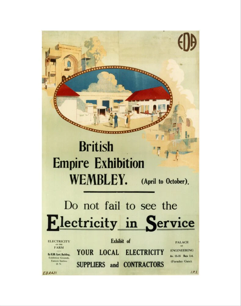'Electricity in Service' stand at the British Empire Exhibition,Wembley, 1924. - Image 2