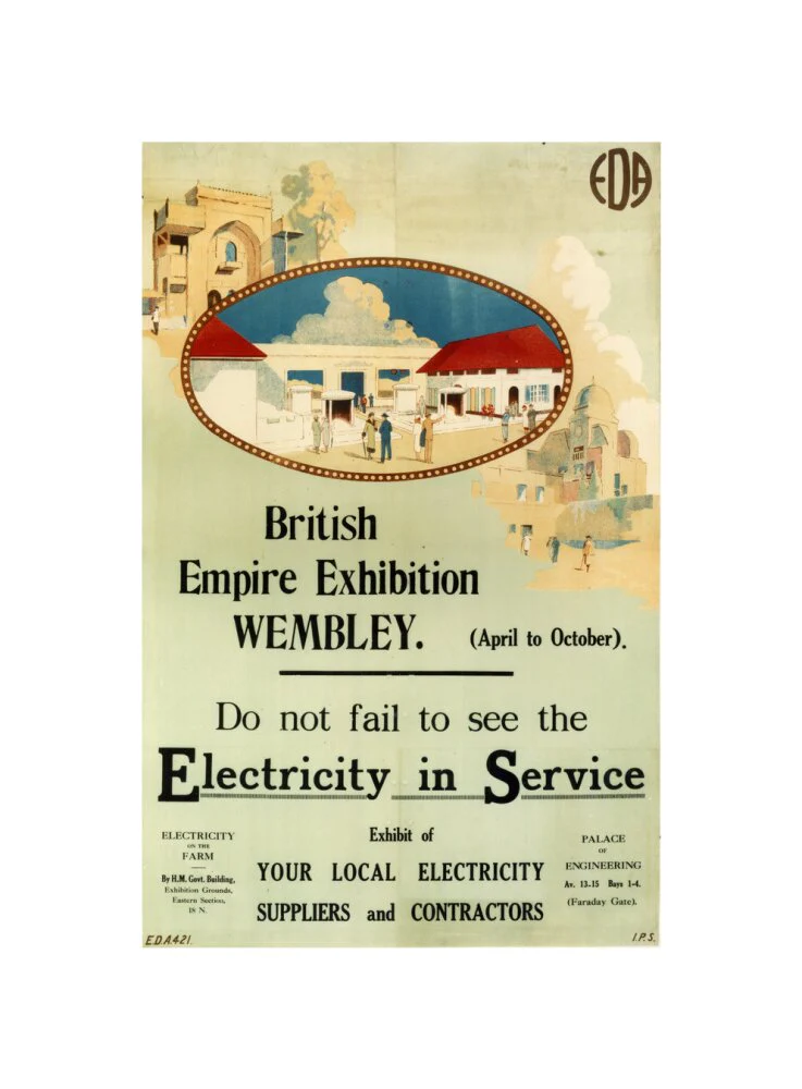 'Electricity in Service' stand at the British Empire Exhibition,Wembley, 1924. - Image 27