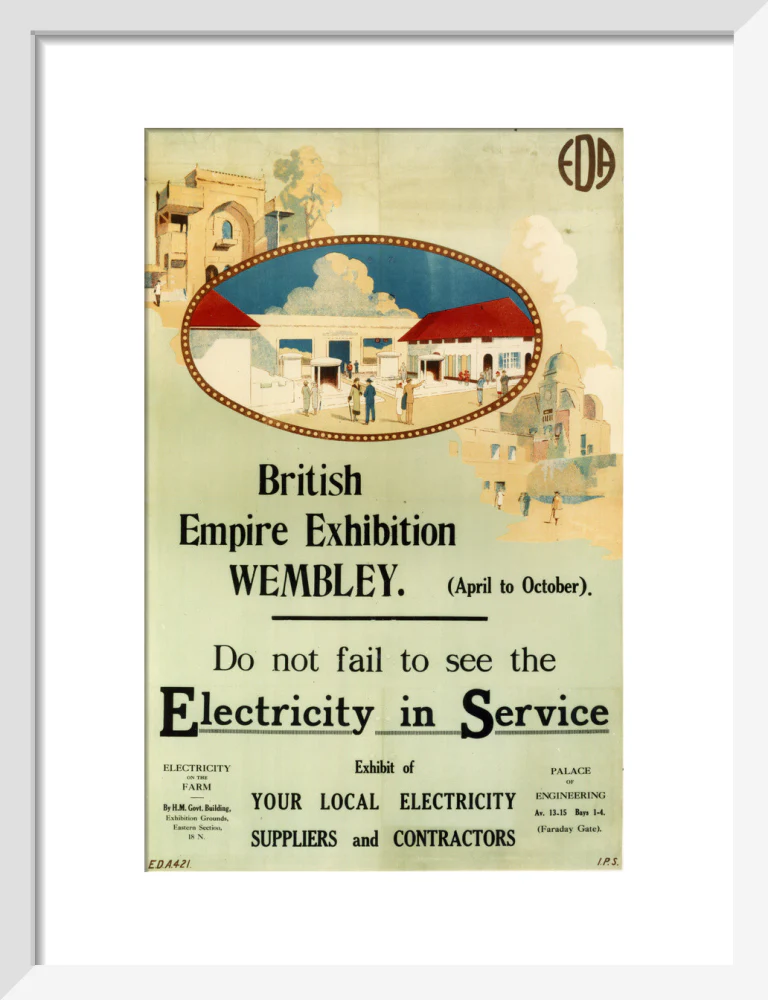 'Electricity in Service' stand at the British Empire Exhibition,Wembley, 1924. - Image 42