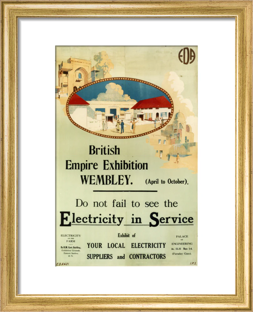 'Electricity in Service' stand at the British Empire Exhibition,Wembley, 1924. - Image 5