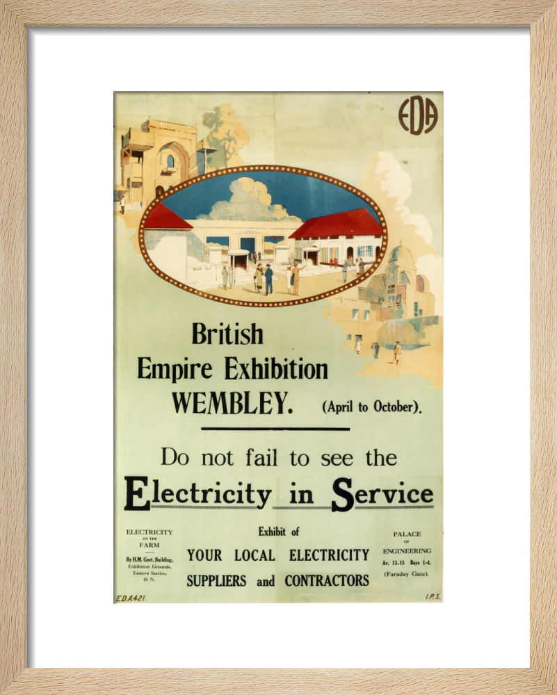 'Electricity in Service' stand at the British Empire Exhibition,Wembley, 1924. - Image 6