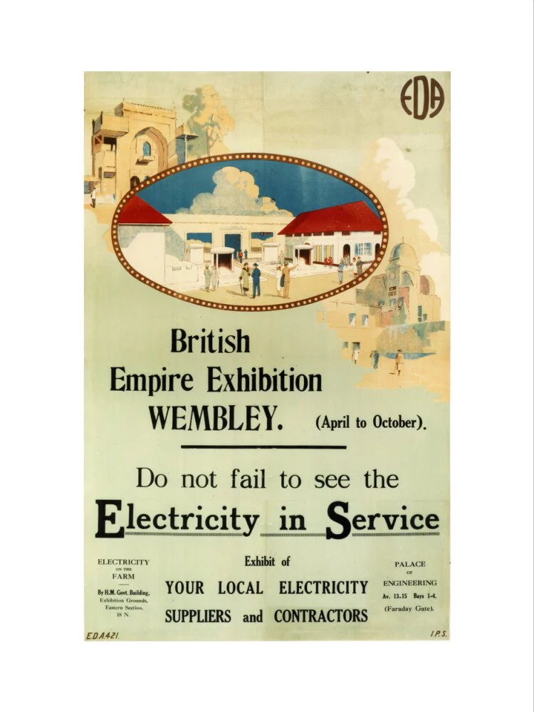'Electricity in Service' stand at the British Empire Exhibition,Wembley, 1924. - Image 7