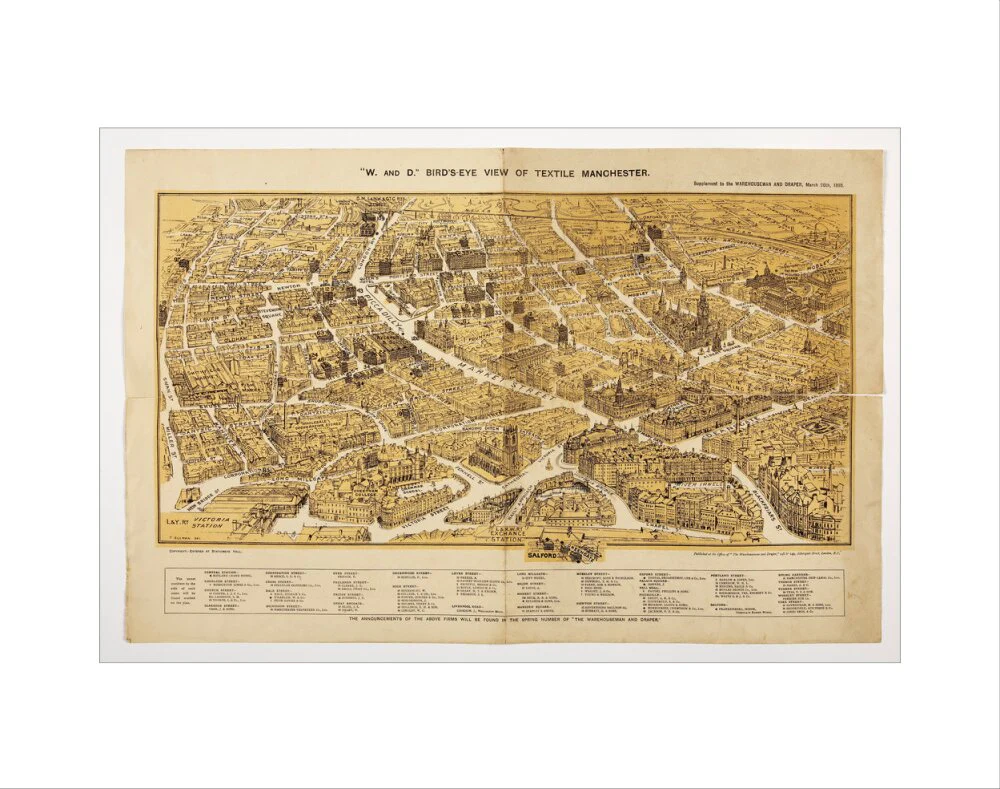 Textile map of Manchester - Image 2