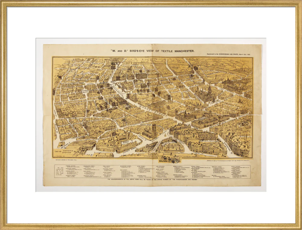 Textile map of Manchester - Image 25