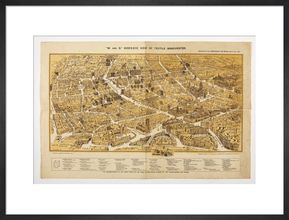 Textile map of Manchester - Image 51