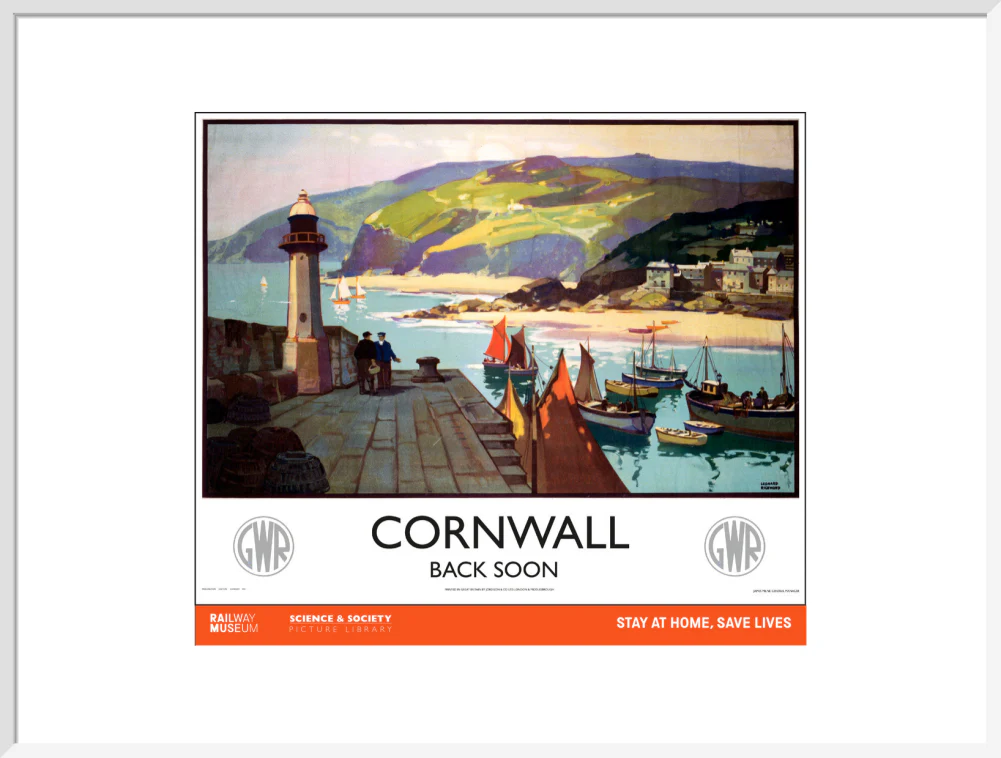 New Lockdown Travel Poster - Cornwall - Image 24