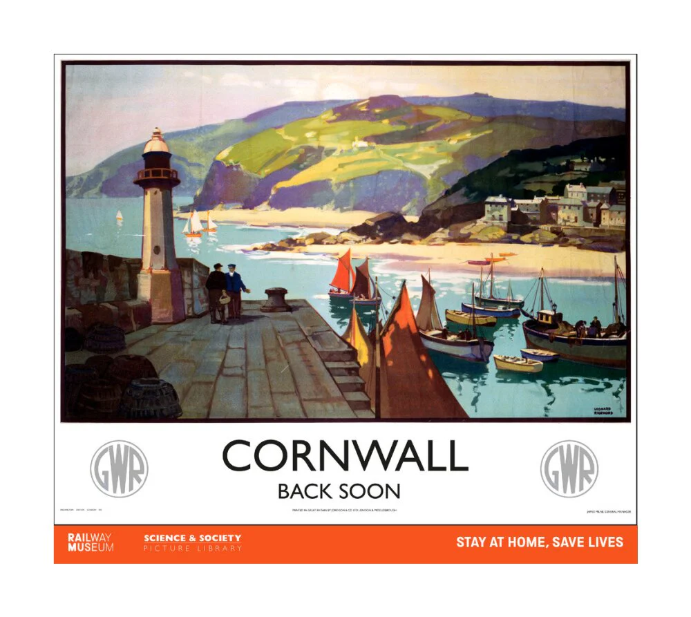 New Lockdown Travel Poster - Cornwall - Image 29
