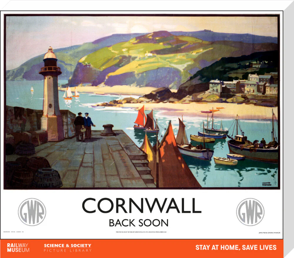 New Lockdown Travel Poster - Cornwall - Image 33