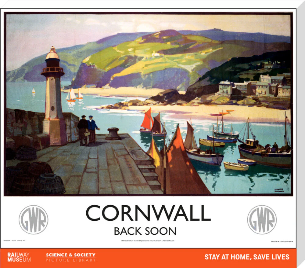 New Lockdown Travel Poster - Cornwall - Image 34