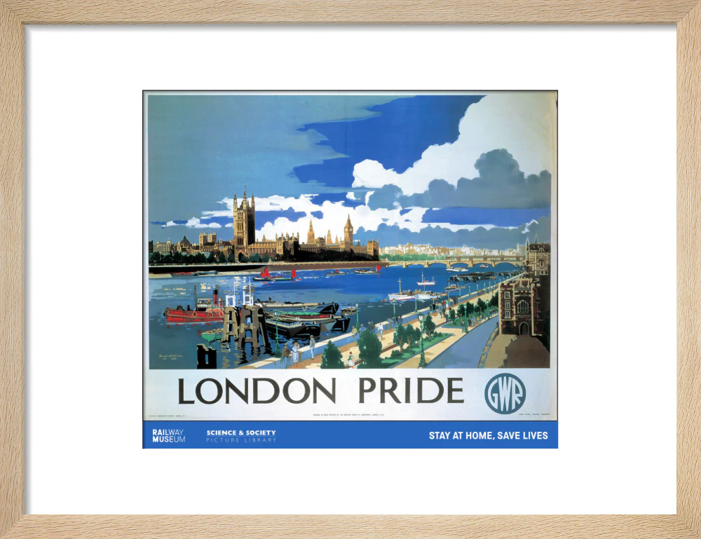 New Lockdown Travel Poster - London 2 - Image 11