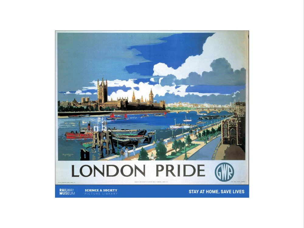 New Lockdown Travel Poster - London 2 - Image 12