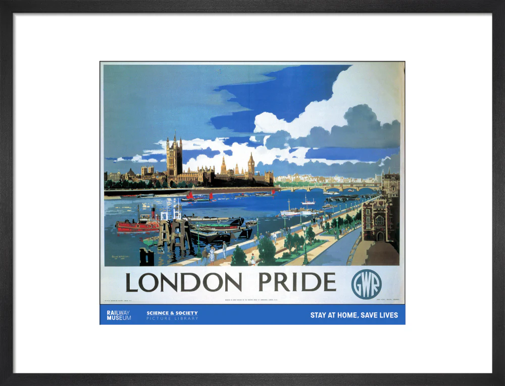 New Lockdown Travel Poster - London 2 - Image 13