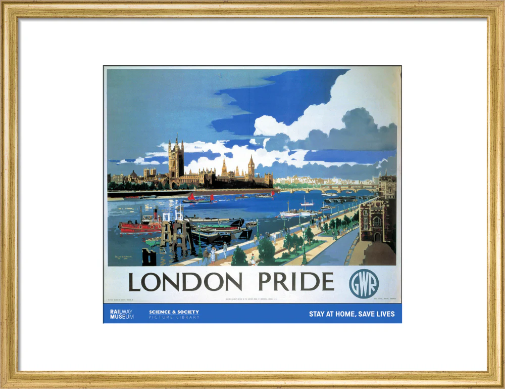 New Lockdown Travel Poster - London 2 - Image 15