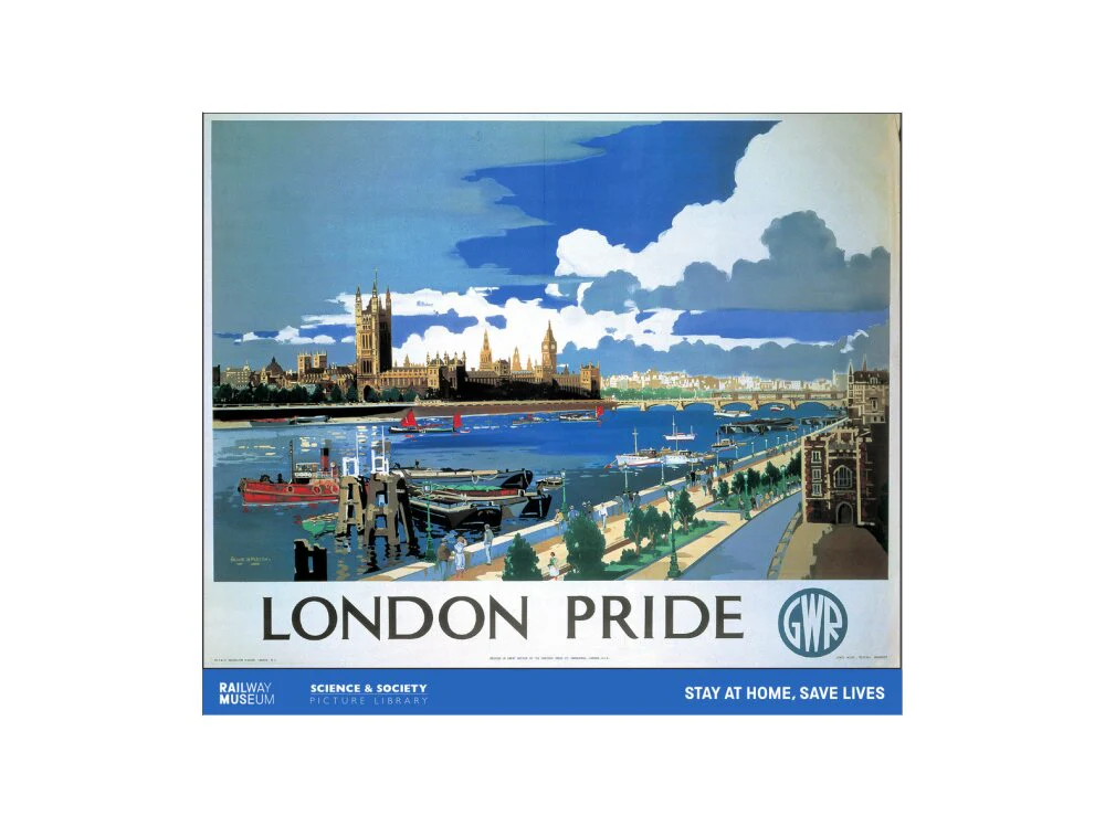 New Lockdown Travel Poster - London 2 - Image 17