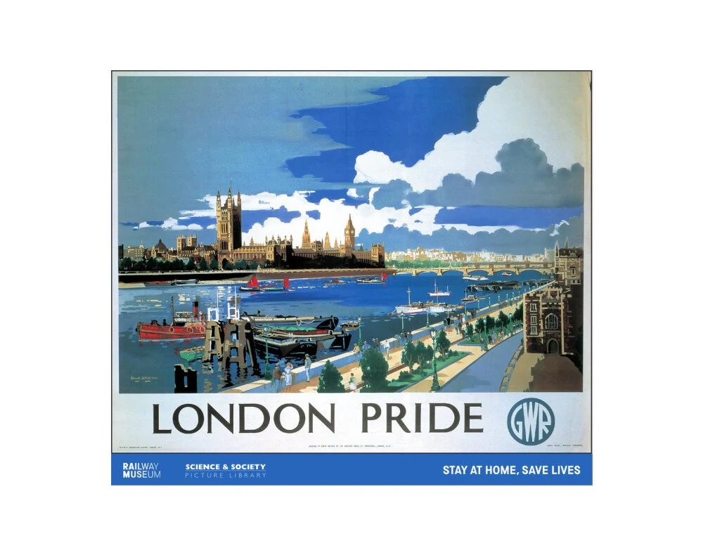 New Lockdown Travel Poster - London 2 - Image 2