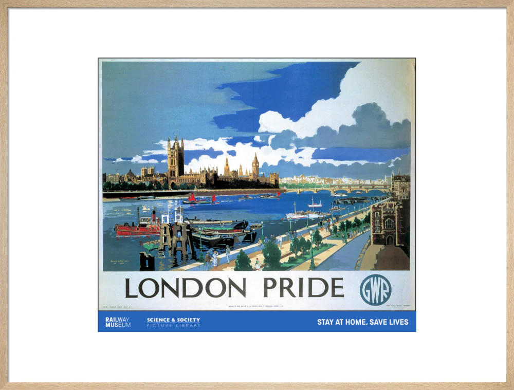 New Lockdown Travel Poster - London 2 - Image 26