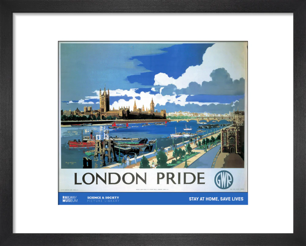 New Lockdown Travel Poster - London 2 - Image 3