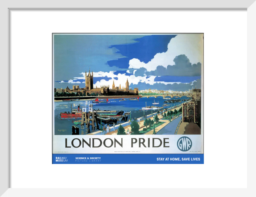 New Lockdown Travel Poster - London 2 - Image 9