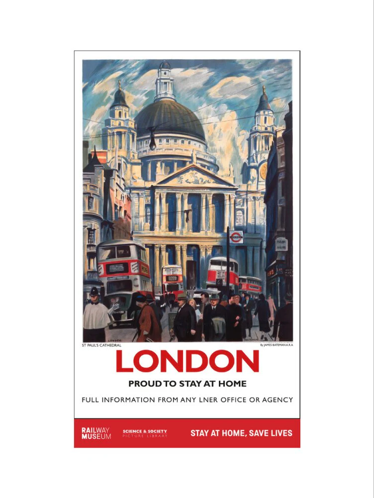 New Lockdown Travel Poster - London 1 - Image 12
