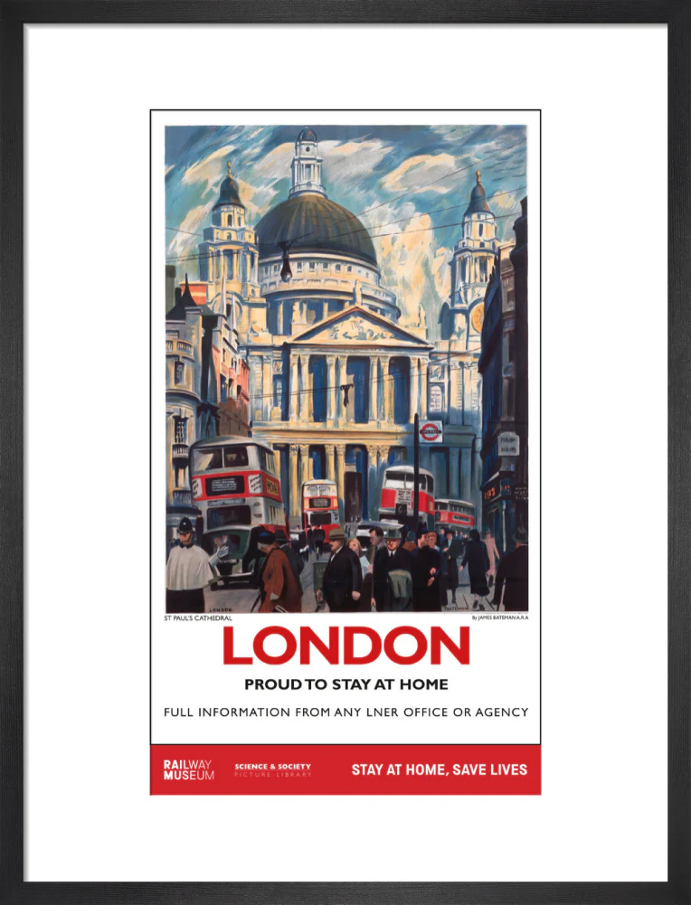 New Lockdown Travel Poster - London 1 - Image 13