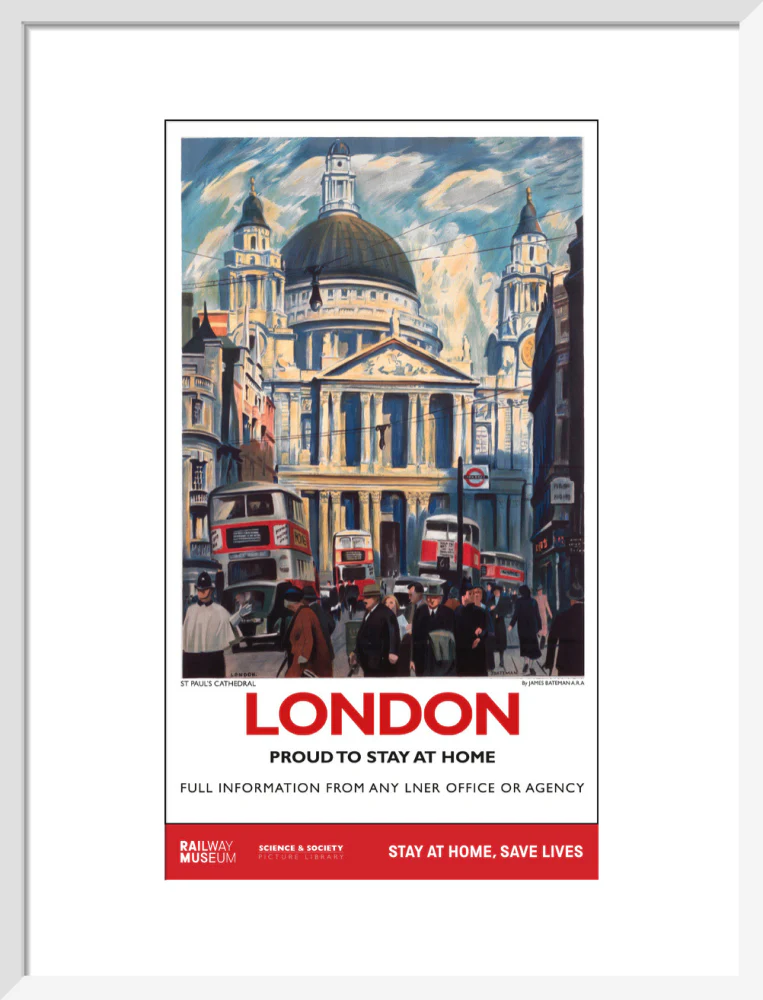 New Lockdown Travel Poster - London 1 - Image 14