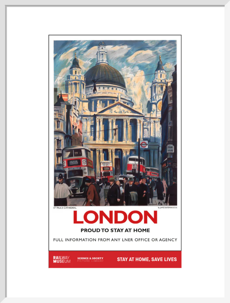 New Lockdown Travel Poster - London 1 - Image 19