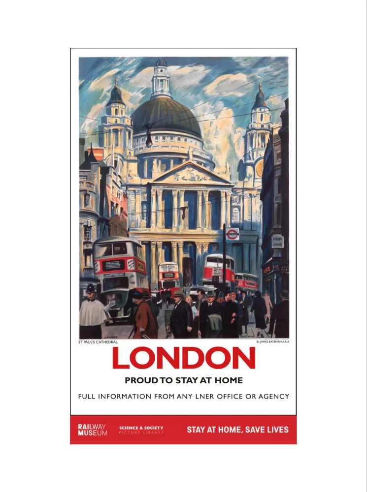 New Lockdown Travel Poster - London 1 - Image 22