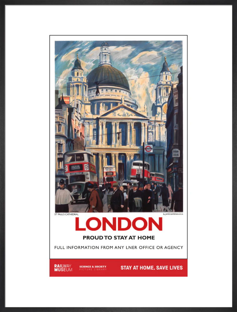 New Lockdown Travel Poster - London 1 - Image 23