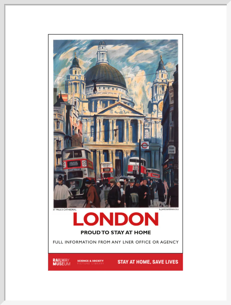 New Lockdown Travel Poster - London 1 - Image 24