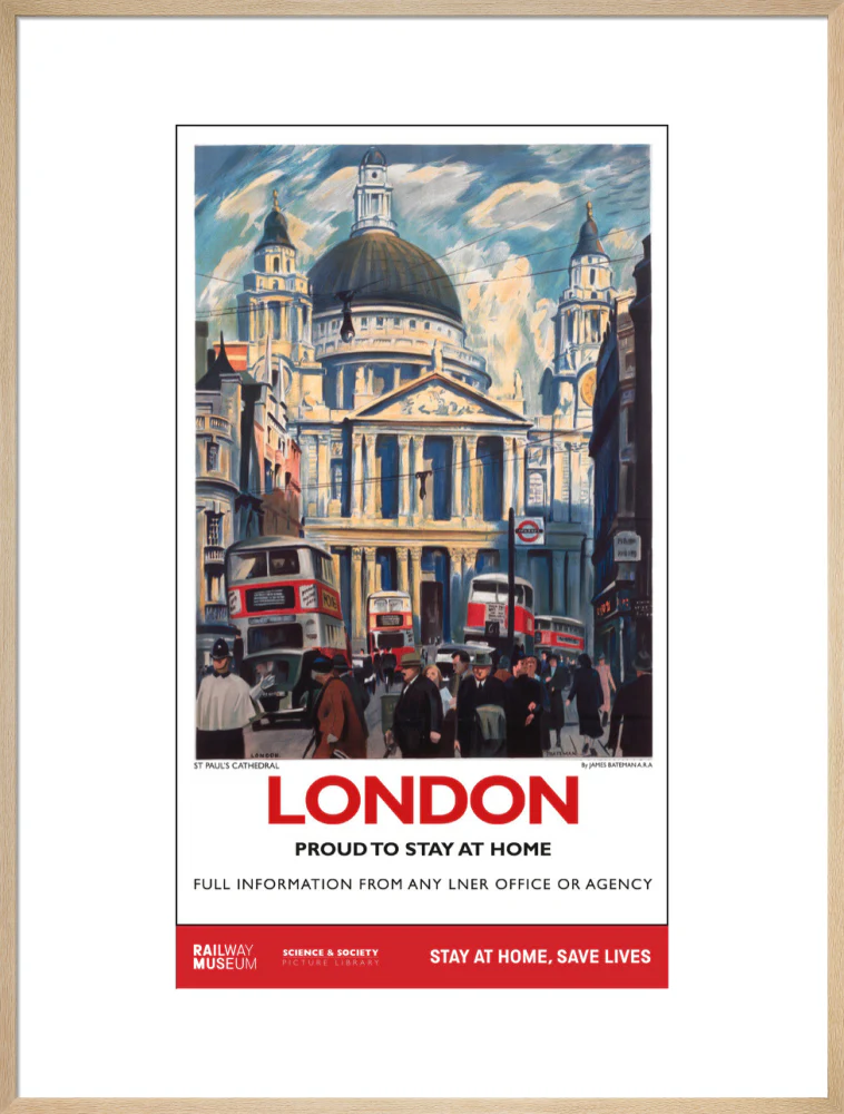 New Lockdown Travel Poster - London 1 - Image 26