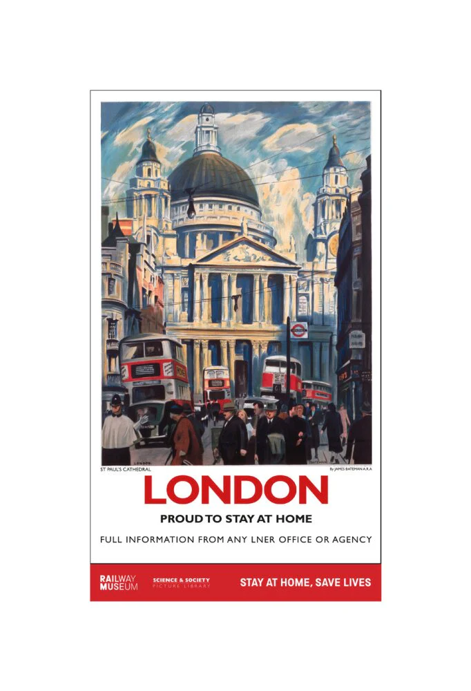 New Lockdown Travel Poster - London 1 - Image 27