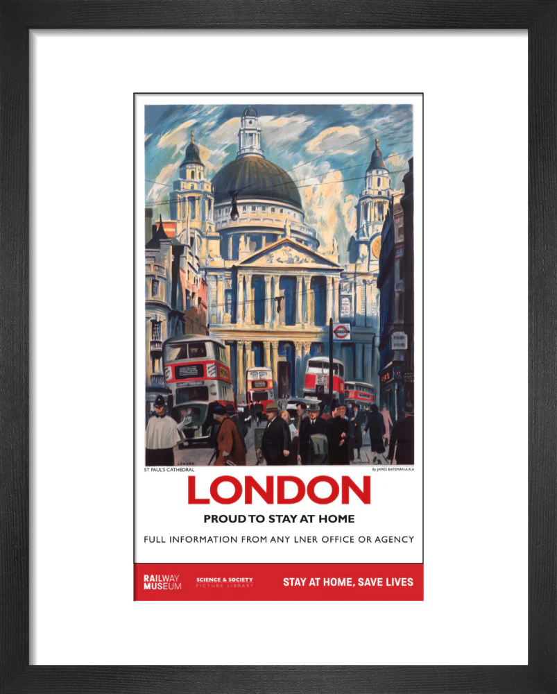 New Lockdown Travel Poster - London 1 - Image 3