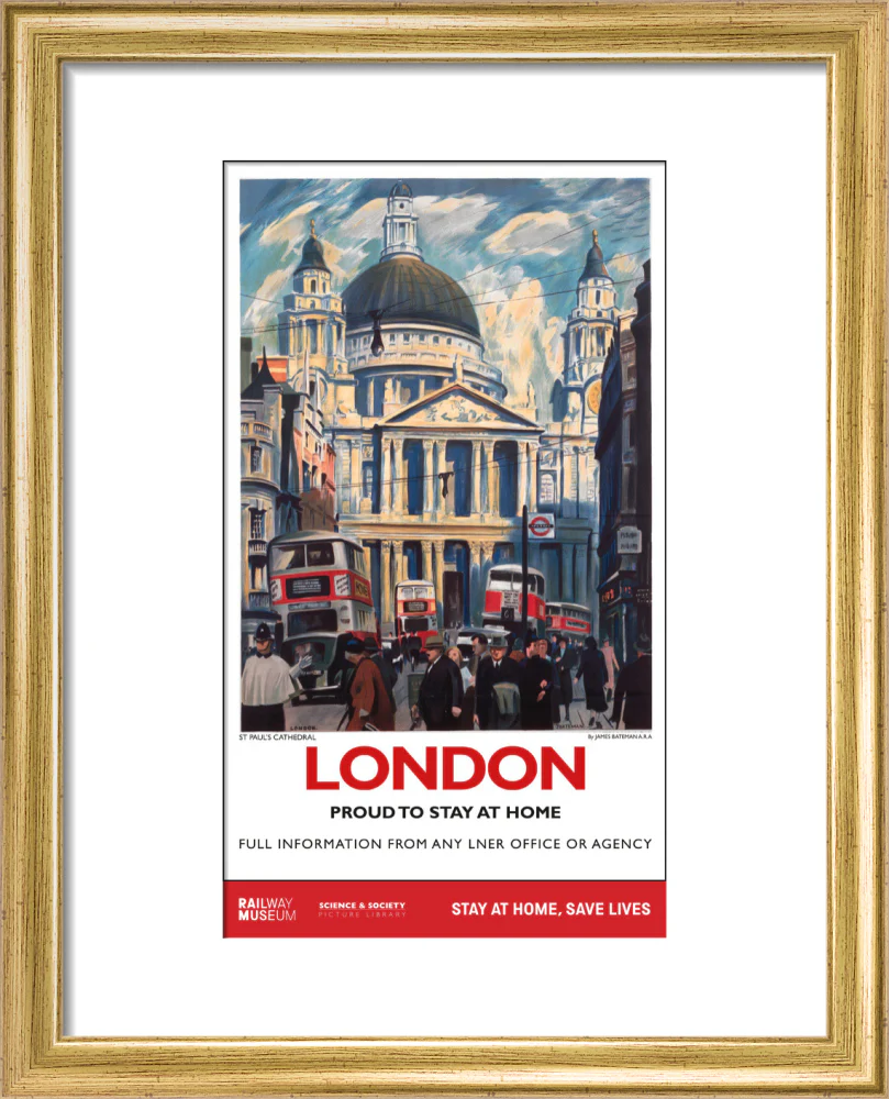 New Lockdown Travel Poster - London 1 - Image 5