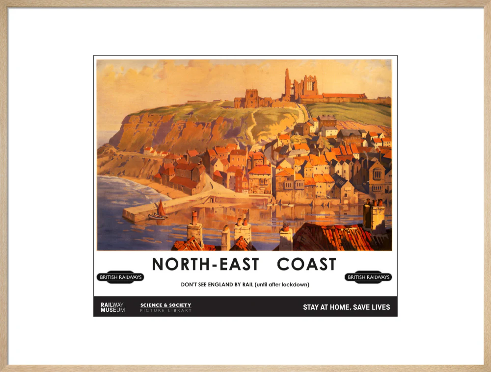 New Lockdown Travel Poster - North-East Coast - Image 26
