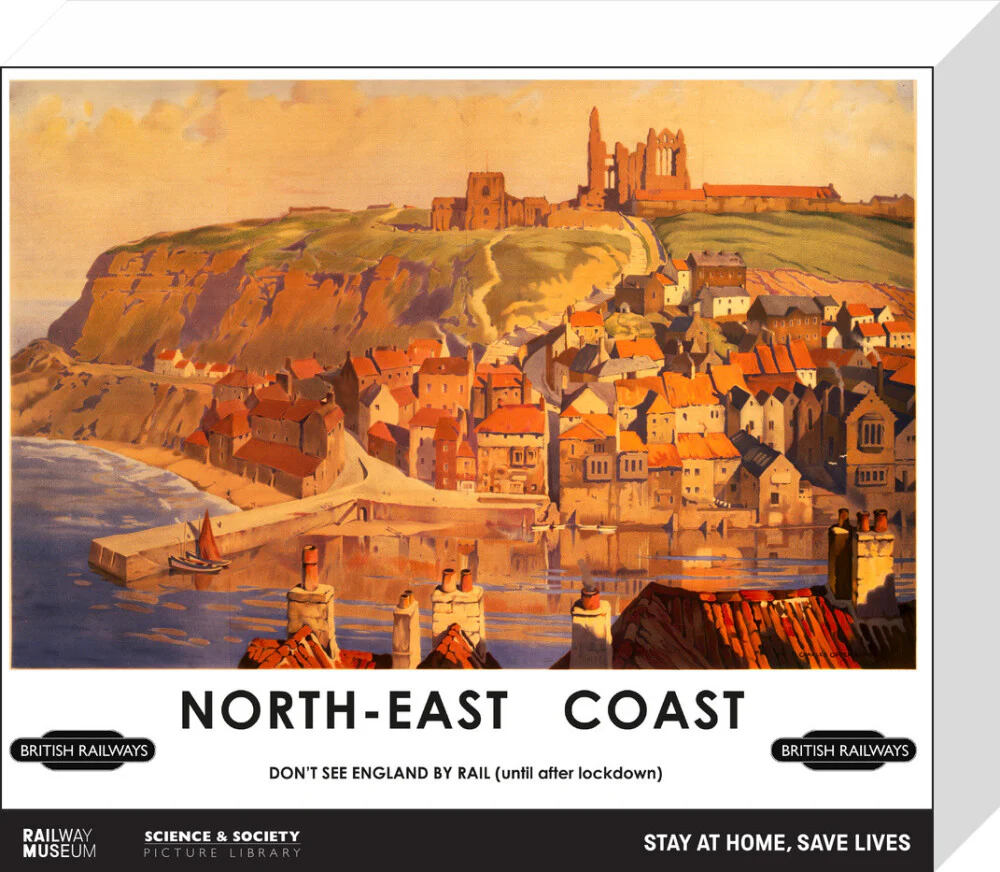 New Lockdown Travel Poster - North-East Coast - Image 31