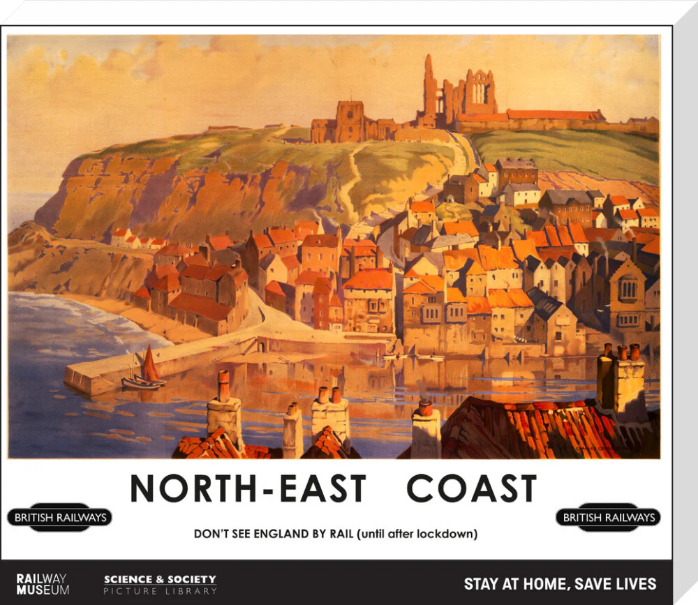 New Lockdown Travel Poster - North-East Coast - Image 33