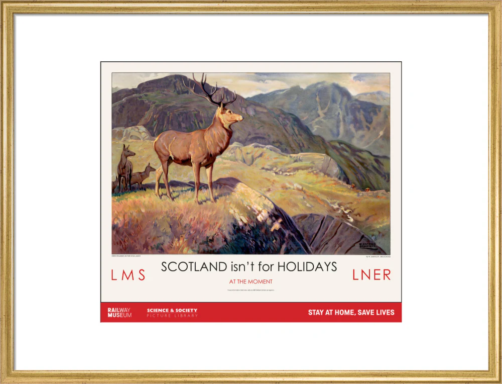 New Lockdown Travel Poster - Scotland - Image 20