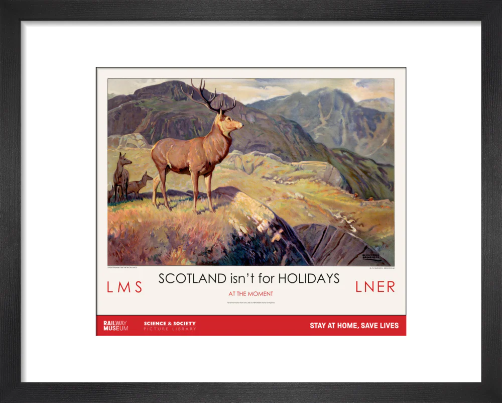 New Lockdown Travel Poster - Scotland - Image 3