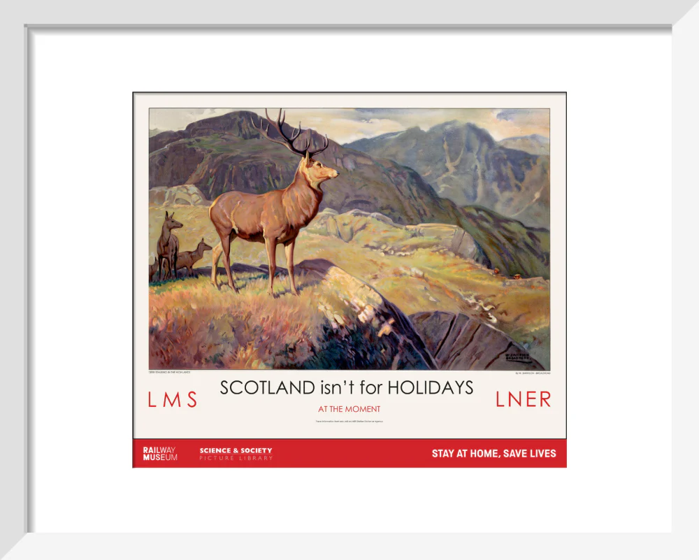 New Lockdown Travel Poster - Scotland - Image 4